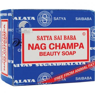 NAG CHAMPA SOAP GIFT SET ( 6 Bars - 150 gm) Nag Champa. Sandalwood and  Patchouli, 2 bars each