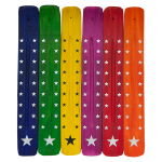 Wood Ash Catcher 10" - Colored Star (IH-22), Pack/12