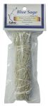 Blue Sage Smudge Stick 4",  Kairos Packaged (6 Pack)