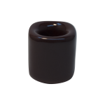 Brown Ceramic Chime Candle Holder 1/2", Pack of 10