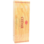 Cedar Incense Sticks, HEM Hex Pack - 6 Boxes x 20 Sticks