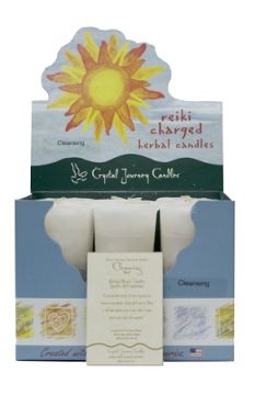 Cleansing Herbal Votive Candles, Box/18