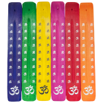 Wood Ash Catcher 10" - Colored Om, Pack/12