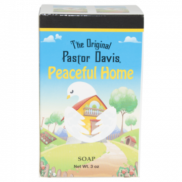 Peaceful Home Soap 3oz, The Original Pastor Davis