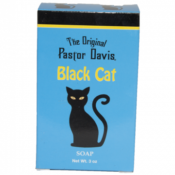 Black Cat Soap 3oz, The Original Pastor Davis