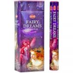 Fairy Dreams Incense Sticks, HEM Hex Pack - 6 Boxes x 20 Sticks