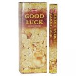 Good Luck Incense Sticks, HEM Hex Pack - 6 Boxes x 20 Sticks