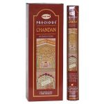 Precious Chandan Incense Sticks, HEM Hex Pack - 6 Boxes x 20 Sticks
