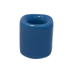 Light Blue Ceramic Chime Candle Holder 1/2", Pack of 5