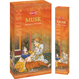 Musk Royal Masala Natural Incense Sticks, 12 Boxes of 15 Sticks (180 Sticks)