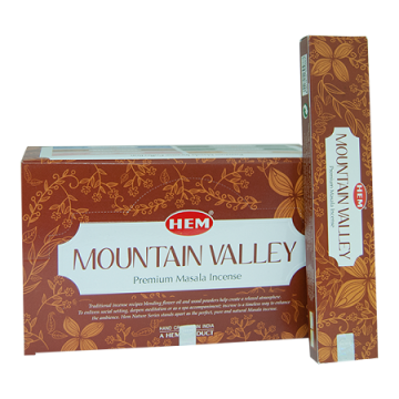 Mountain Valley Series Masala Incense Sticks, 12 Boxes of 15 Sticks (180 Sticks)