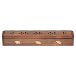 Coffin Box w/Storage - Natural Elephant (CB-36), Each