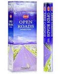 Open Roads Incense Sticks, HEM Hex Pack - 6 Boxes x 20 Sticks