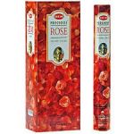 Precious Rose Incense Sticks, HEM Hex Pack - 6 Boxes x 20 Sticks