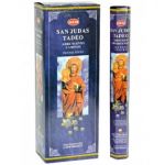San Judas Incense Sticks, HEM Hex Pack - 6 Boxes x 20 Sticks