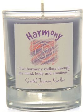 Harmony Soy Filled Glass Votive Candle