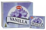Vanilla Incense Cones, HEM, Box/12