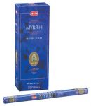 Myrrh Incense Sticks, HEM Square Pack - 25 Boxes x 8 Sticks