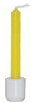 Yellow Chime Candles 4", Box of 20