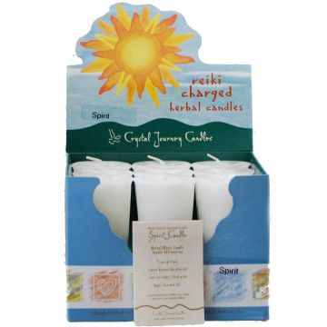 Spirit Herbal Votive Candles, Box/18