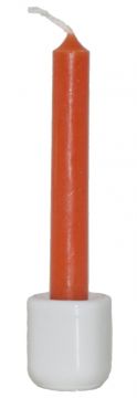 Orange Chime Candles 4", Box of 20