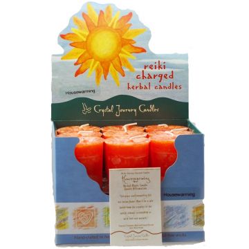 Housewarming Herbal Votive Candles, Box/18