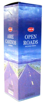 Open Roads Incense Sticks, HEM Square Pack - 25 Boxes x 8 Sticks