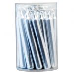 Silver Chime Candles 4", Pack of 20