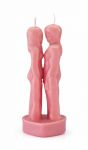 Union Face to Face Image Candles - Pink, Each
