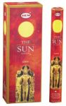 Sun Incense Sticks, HEM Hex Pack - 6 Boxes x 20 Sticks