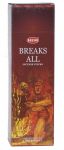Break All Incense Sticks, HEM Square Pack - 25 Boxes x 8 Sticks