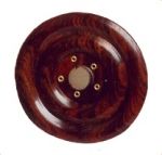 Round Cone & Stick Burner - Wood, Set of 2
