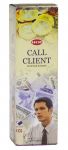 Call Clients Incense Sticks, HEM Square Pack - 25 Boxes x 8 Sticks