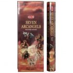 7 Archangels Incense Sticks, HEM Hex Pack - 6 Boxes x 20 Sticks