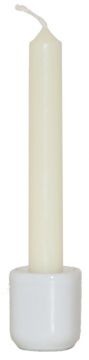 Ivory Chime Candles 4", Box of 20