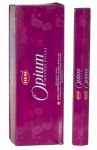 Opium Incense Sticks, HEM Hex Pack - 6 Boxes x 20 Sticks