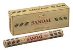 Sandalo Incense Sticks, HEM Hex Pack - 6 Boxes x 20 Sticks