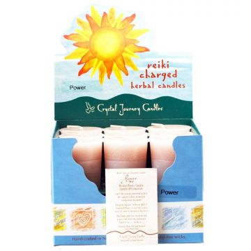 Power Herbal Votive Candles, Box/18