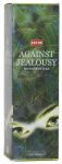 Against Jealousy Incense Sticks, HEM Square Pack - 25 Boxes x 8 Sticks