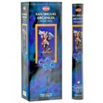 San Miguel Archangel Incense Sticks, HEM Hex Pack - 6 Boxes x 20 Sticks