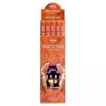 Protection Incense Sticks, HEM Square Pack - 25 Boxes x 8 Sticks