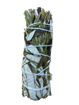 Rosemary & Yerba Smudge Stick - Small 4" (6 Pack)