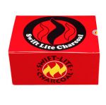 Swiftlite Charcoal - 33mm, Box of 10 Sleeves x 10 Tablets (100 Tablets)