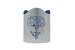 Aching Votive Candle Holder - Tree of Life 4" x 4.75", Blue, Each
