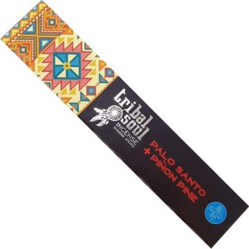 Tribal Soul Palo Santo & Pinon Pine Incense Sticks 15 Gram, Hari Darshan (12 of 15=180 Sticks)