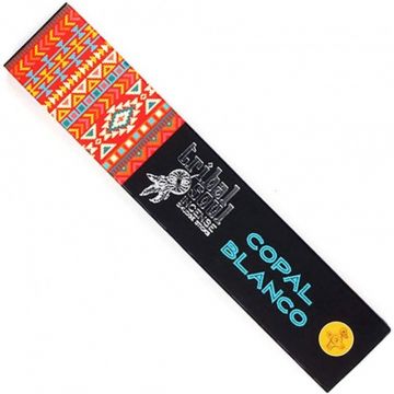 Tribal Soul White Copal Incense Sticks 15 Gram, Hari Darshan  (12 Boxes of 15 Sticks = 180 Sticks)