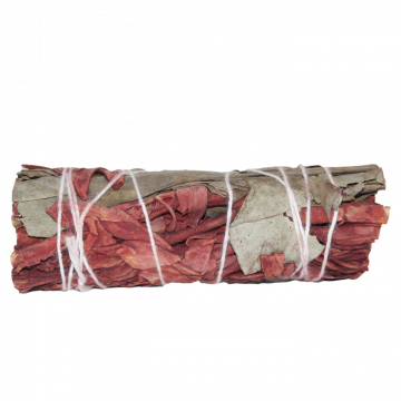 White Sage, Dragon's Blood & Eucalyptus Smudge Stick - Small 4" (6 Pack)