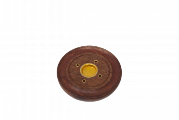 Round Wood Cone Holder 2-3/4", Each