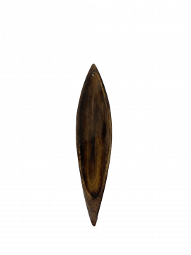 Wood Double Incense Burner - Boat 10X2", Pack of 2