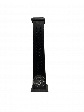 Wood Incense Tower -  Black, Each